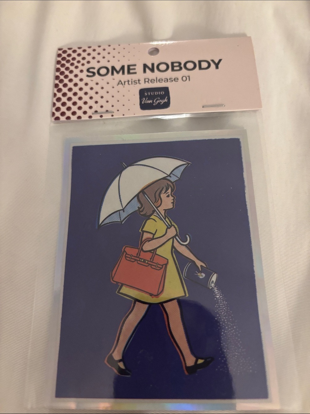 Some Nobody 'Hermes Salt Girl” Vinyl Sticker